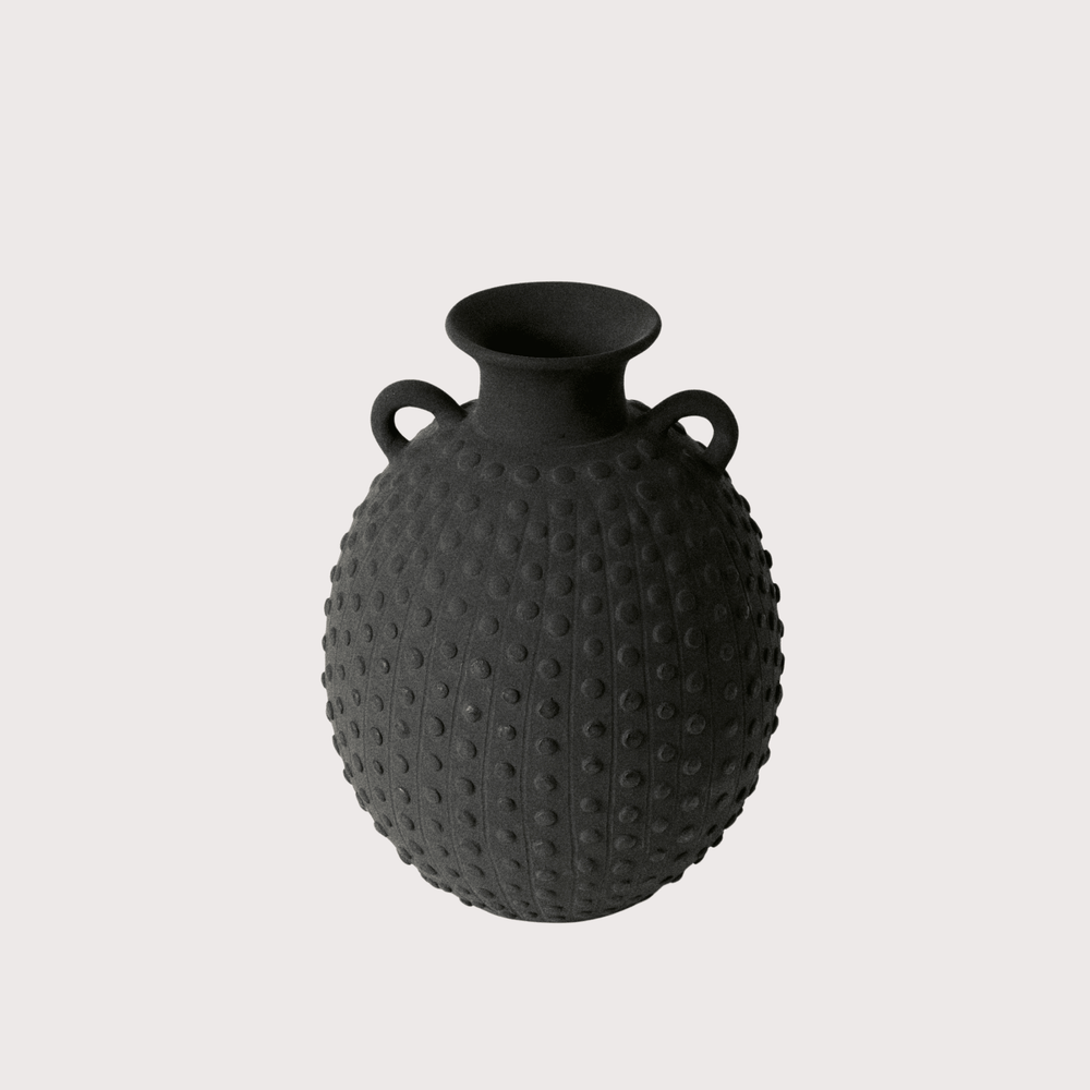 Vasija Vase - Black by Puna at White Label Project