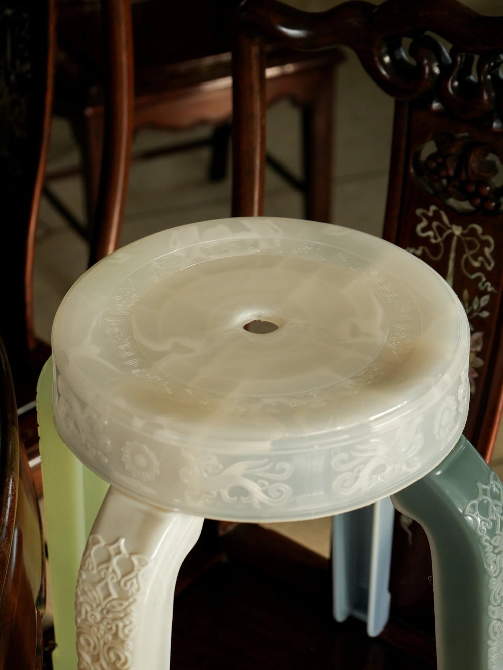 Rare Stool - Slime by Rumbá Bor at White Label Project