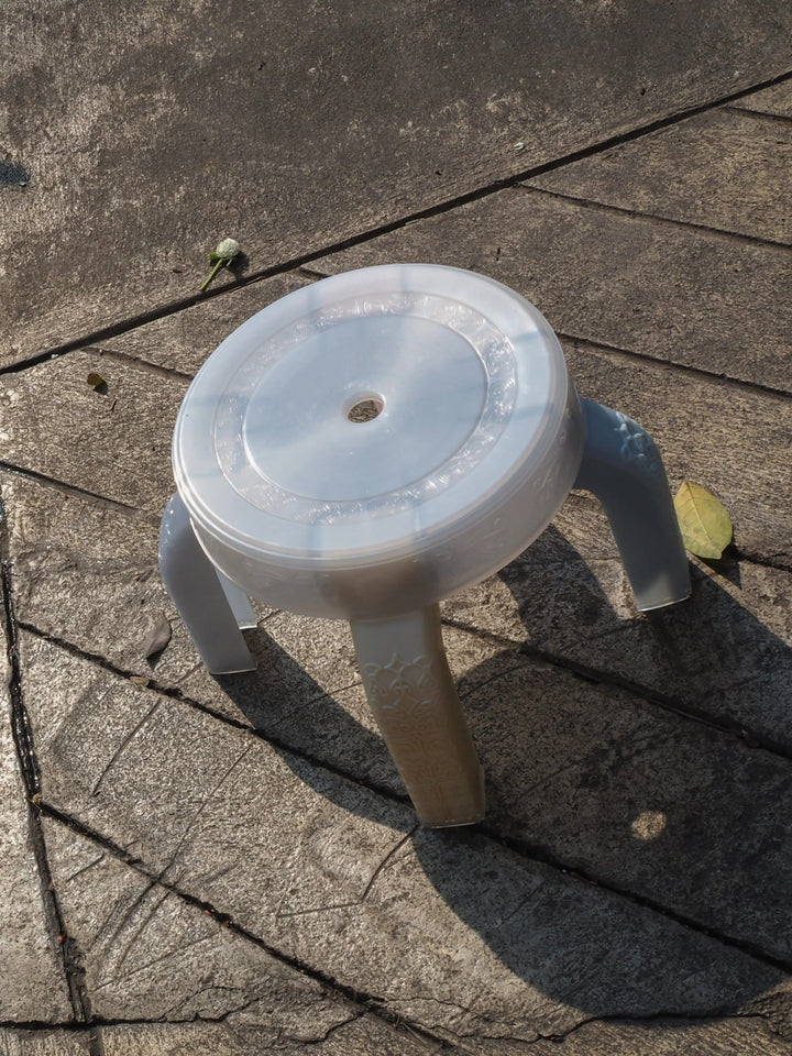 Squat Stool - Lychee by Rumbá Bor at White Label Project