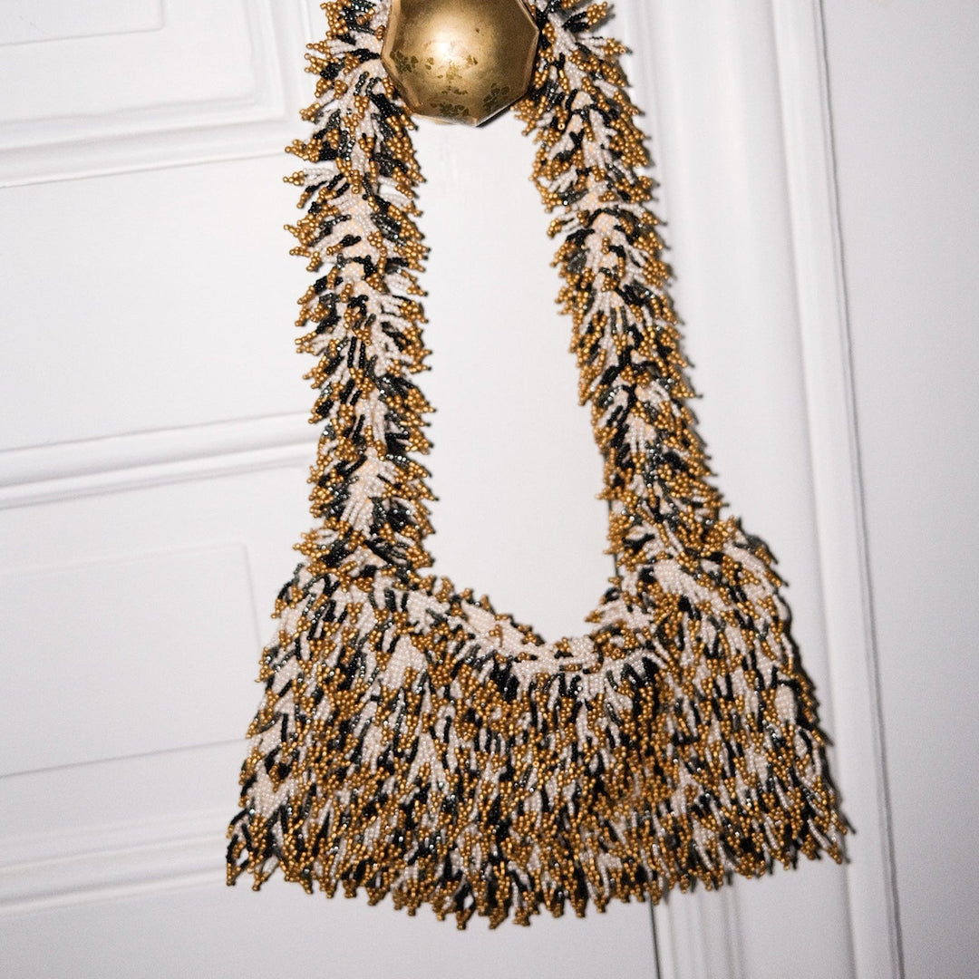 Bag Nina - Black/Cream/Gold by Sac De Soul at White Label Project