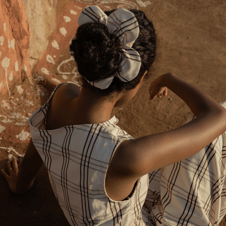 Nasibi Top - Checkered by Saheli Women at White Label Project