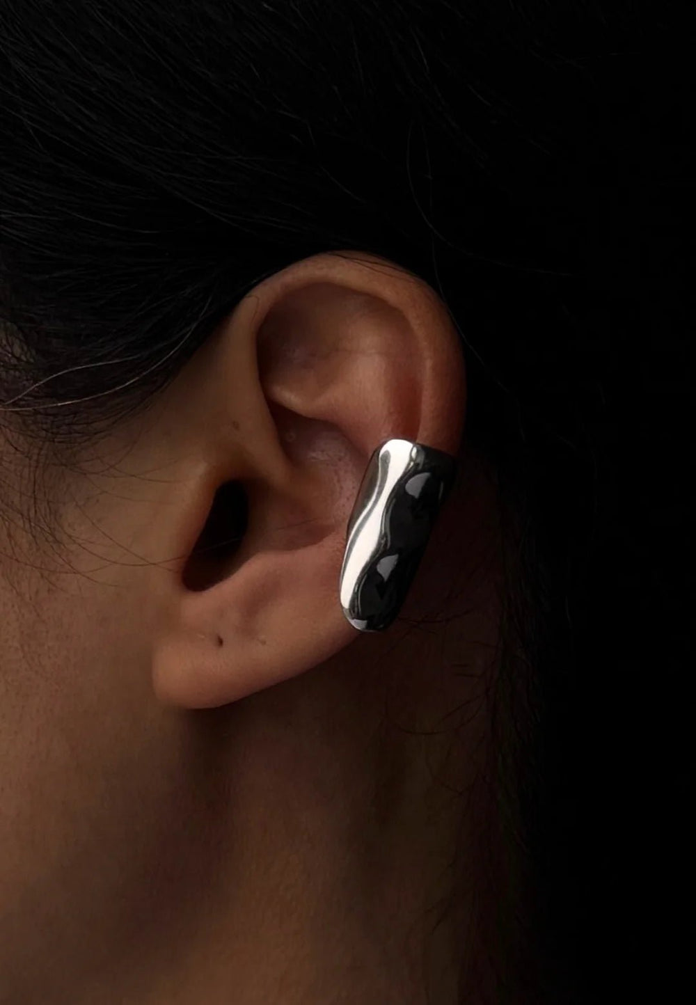 Qaitak Ear Cuff - Large by Sevar Studios at White Label Project