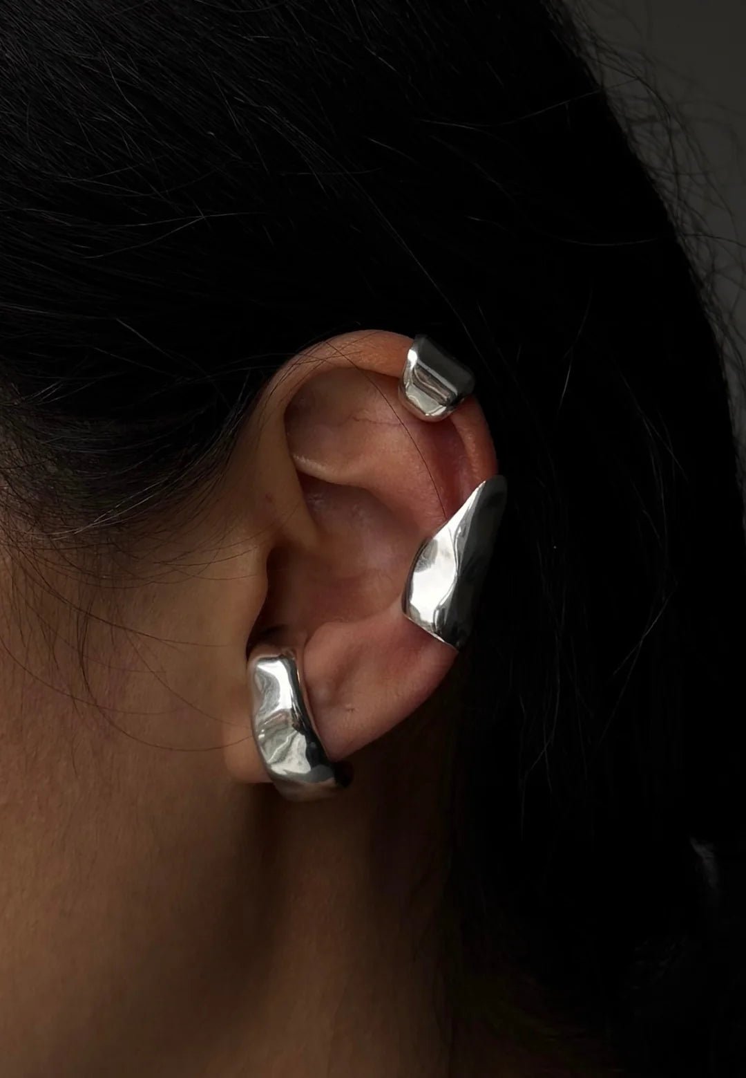 Qaitak Ear Cuff - Large by Sevar Studios at White Label Project
