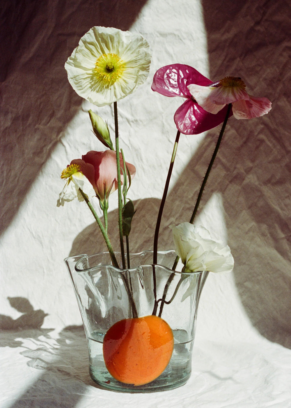Lunar Vase - Orange by Studio Conchita at White Label Project