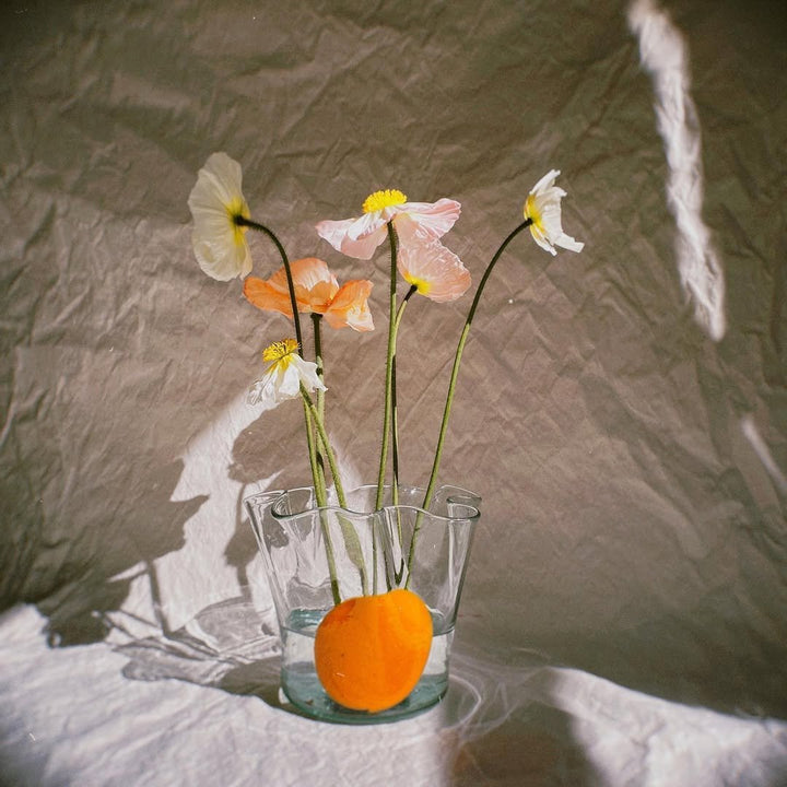 Lunar Vase - Orange by Studio Conchita at White Label Project