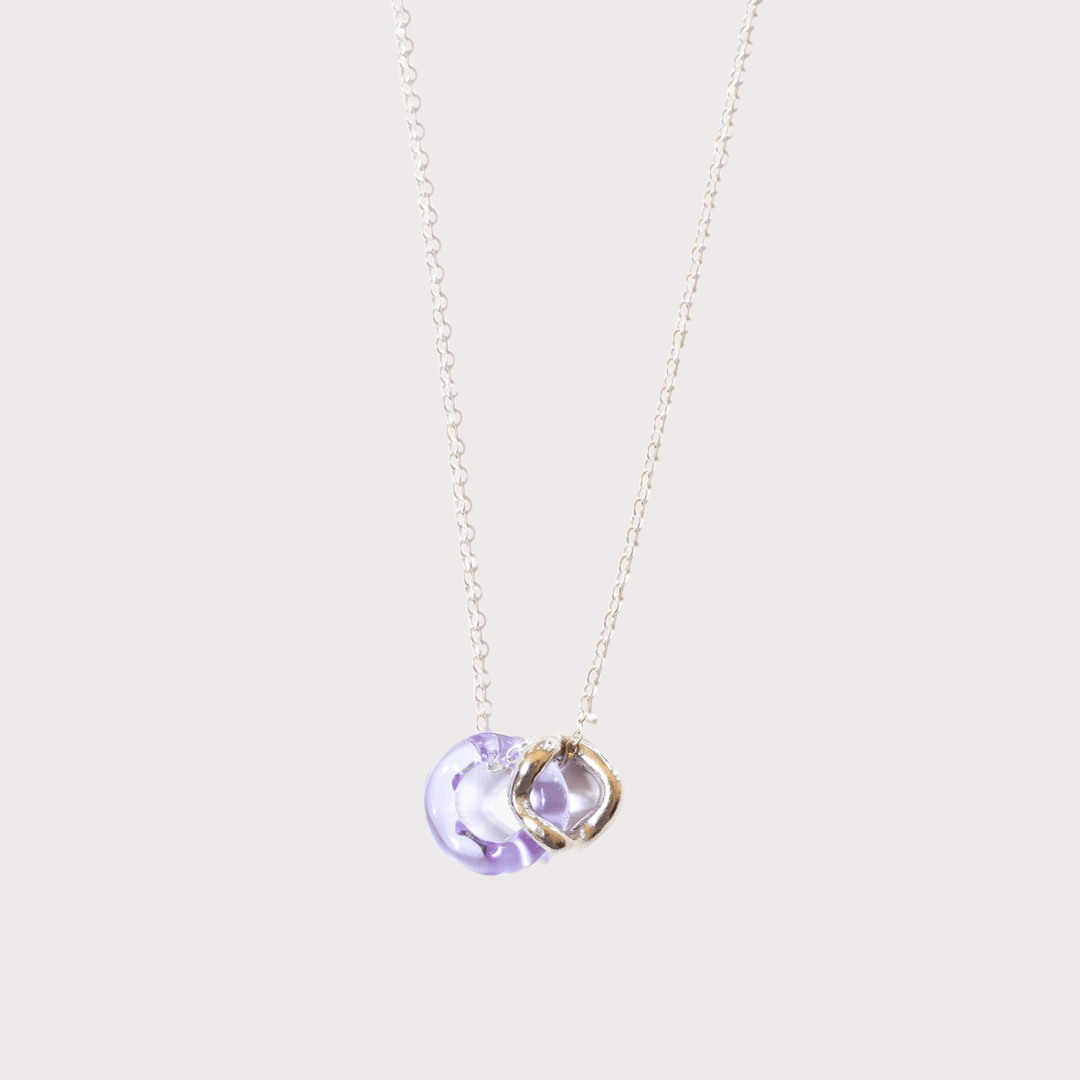 Onda Necklace - Lilac by Studio Conchita at White Label Project