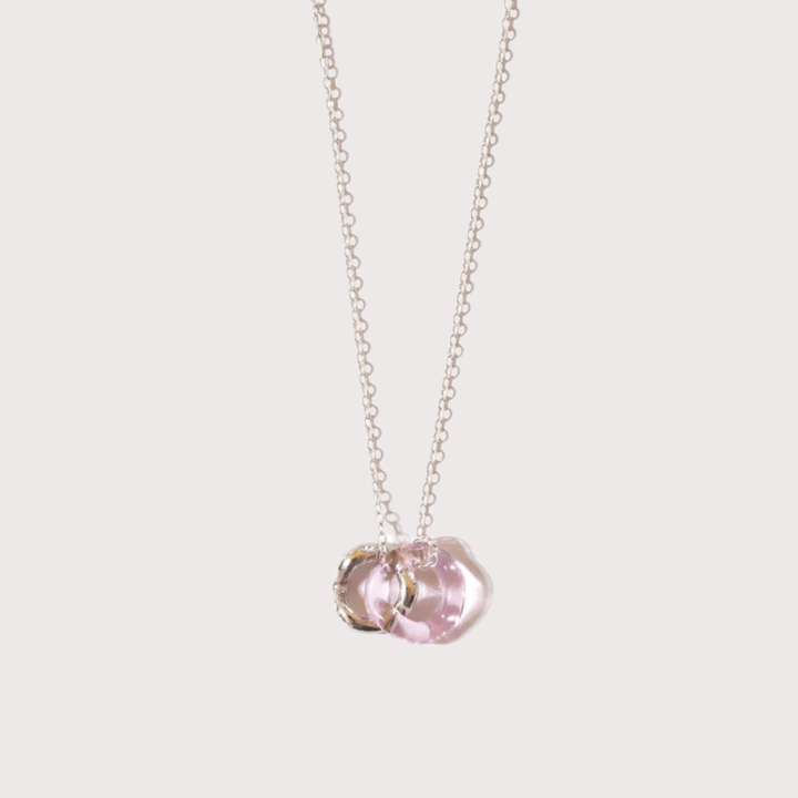 Onda Necklace - Pink by Studio Conchita at White Label Project