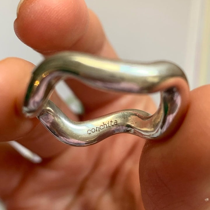 Onda Ring - Silver by Studio Conchita at White Label Project