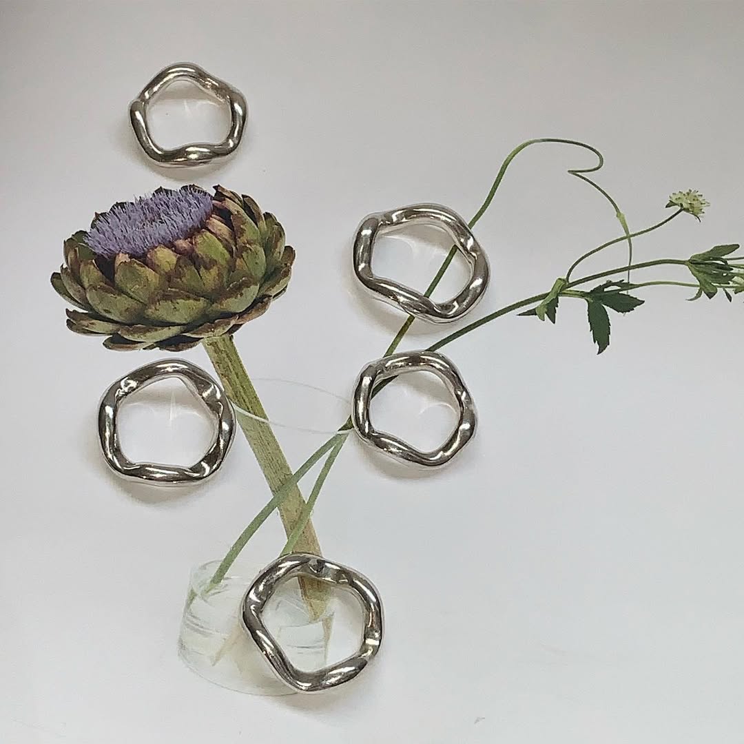 Onda Ring - Silver by Studio Conchita at White Label Project