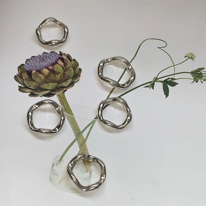 Onda Ring - Silver by Studio Conchita at White Label Project