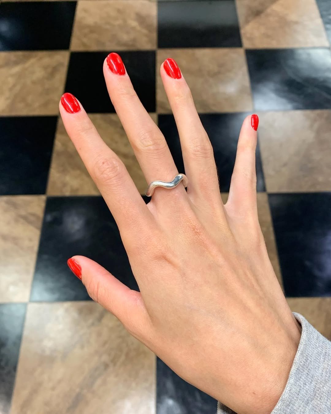Onda Ring - Silver by Studio Conchita at White Label Project