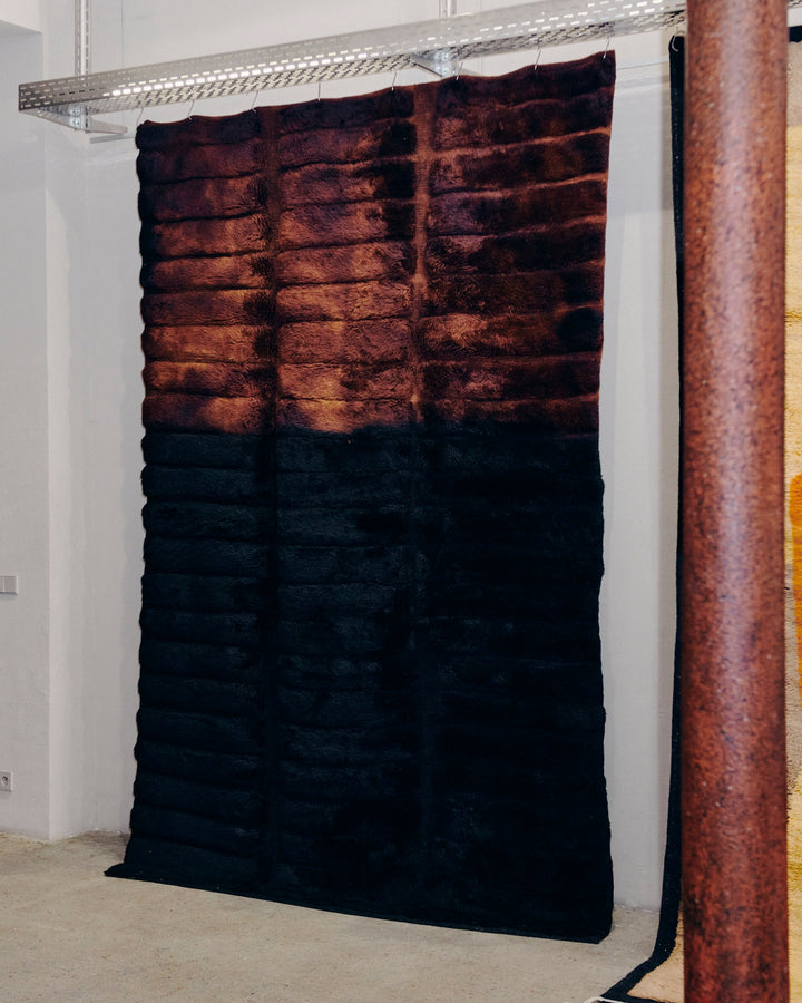 Broken Lines Rug - Burnt by Studio Sana Benzaitar at White Label Project