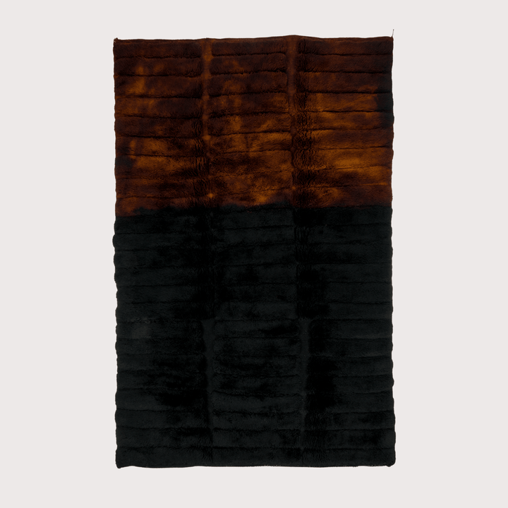 Broken Lines Rug - Burnt by Studio Sana Benzaitar at White Label Project