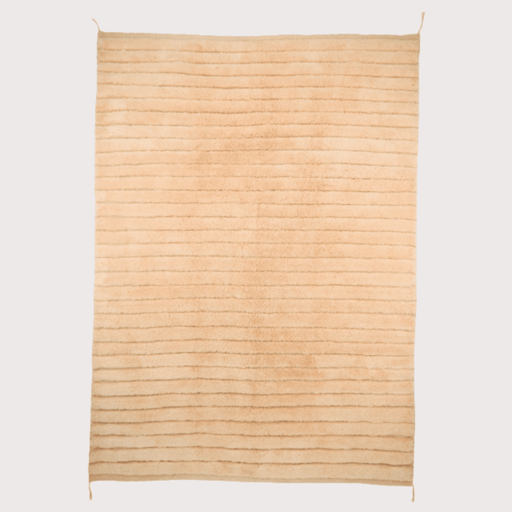 Broken Lines Rug - Camel by Studio Sana Benzaitar at White Label Project