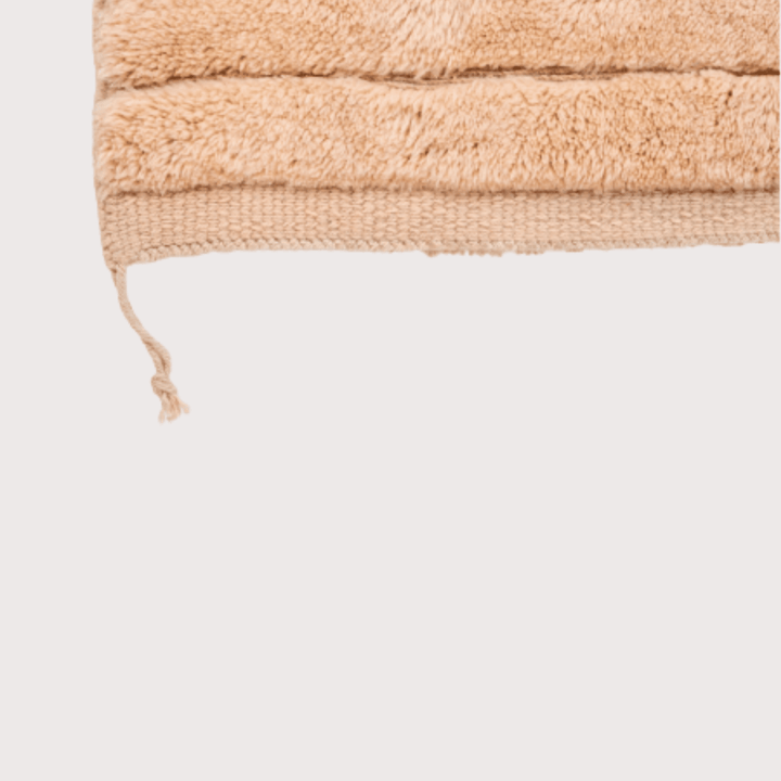 Broken Lines Rug - Camel by Studio Sana Benzaitar at White Label Project