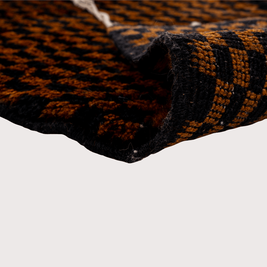 Checker Rug - Brown by Studio Sana Benzaitar at White Label Project
