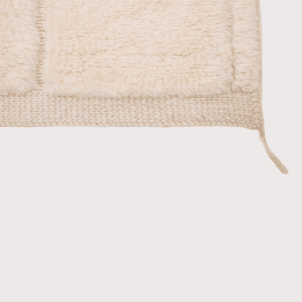 Dago Rug - White by Studio Sana Benzaitar at White Label Project