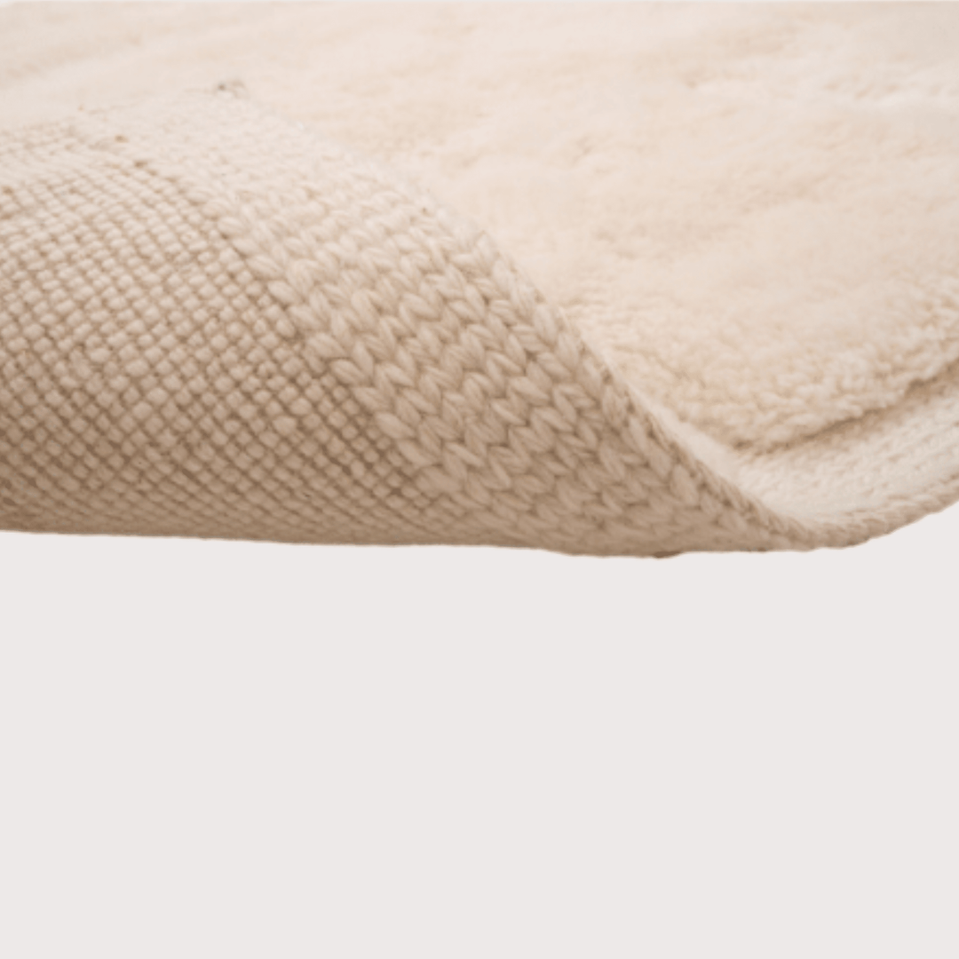 Dago Rug - White by Studio Sana Benzaitar at White Label Project