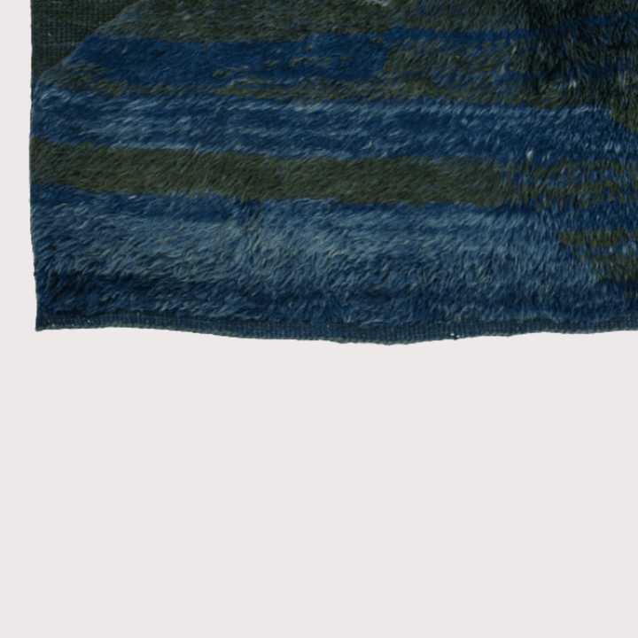 Flow Rug - Blue by Studio Sana Benzaitar at White Label Project
