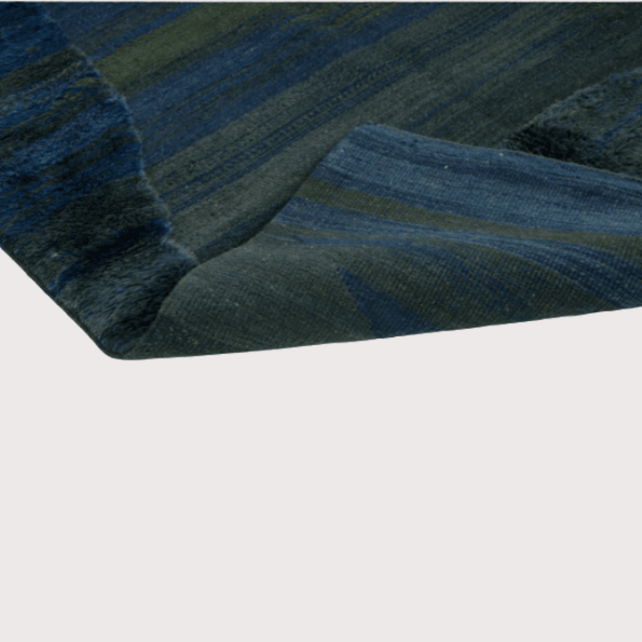 Flow Rug - Blue by Studio Sana Benzaitar at White Label Project