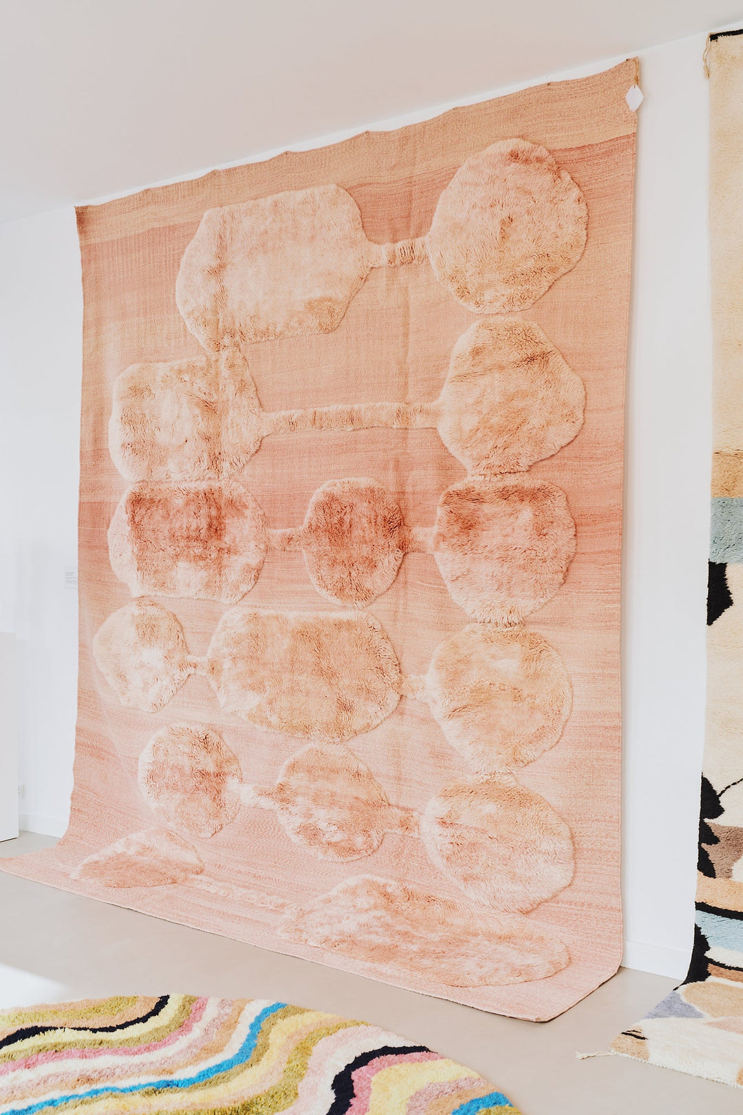 Stepping Stones Area Rug - Pink by Studio Sana Benzaitar at White Label Project