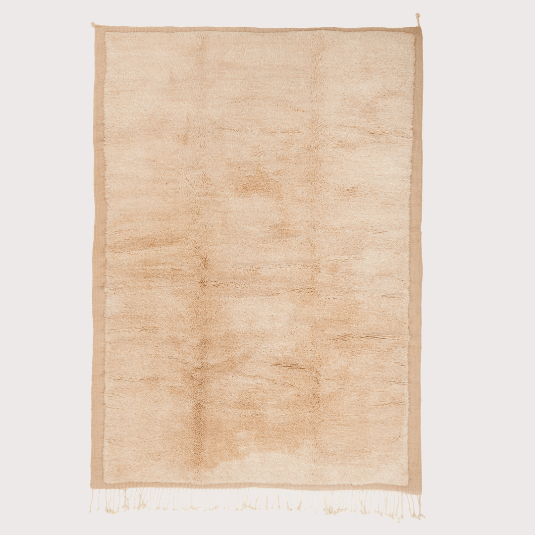 Tofitri Rug - Tan by Studio Sana Benzaitar at White Label Project