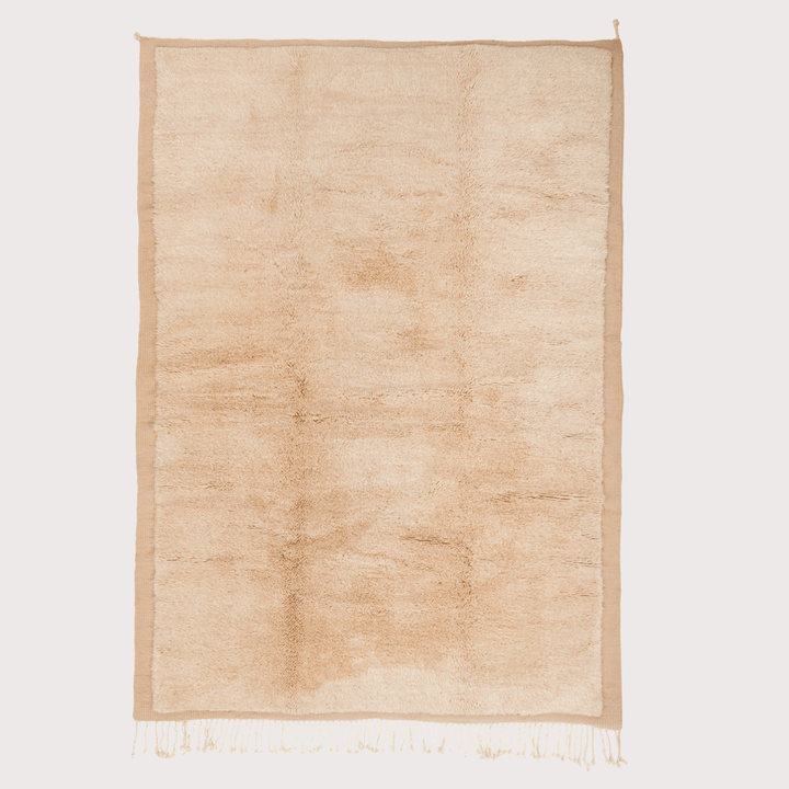 Tofitri Rug - Tan by Studio Sana Benzaitar at White Label Project
