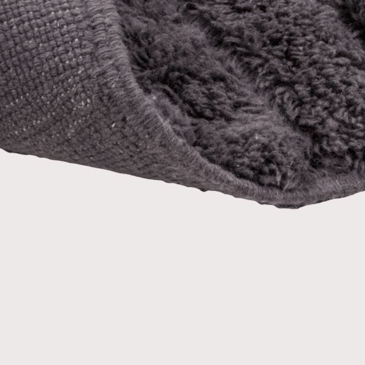 Wide Broken Lines Rug - Grey by Studio Sana Benzaitar at White Label Project