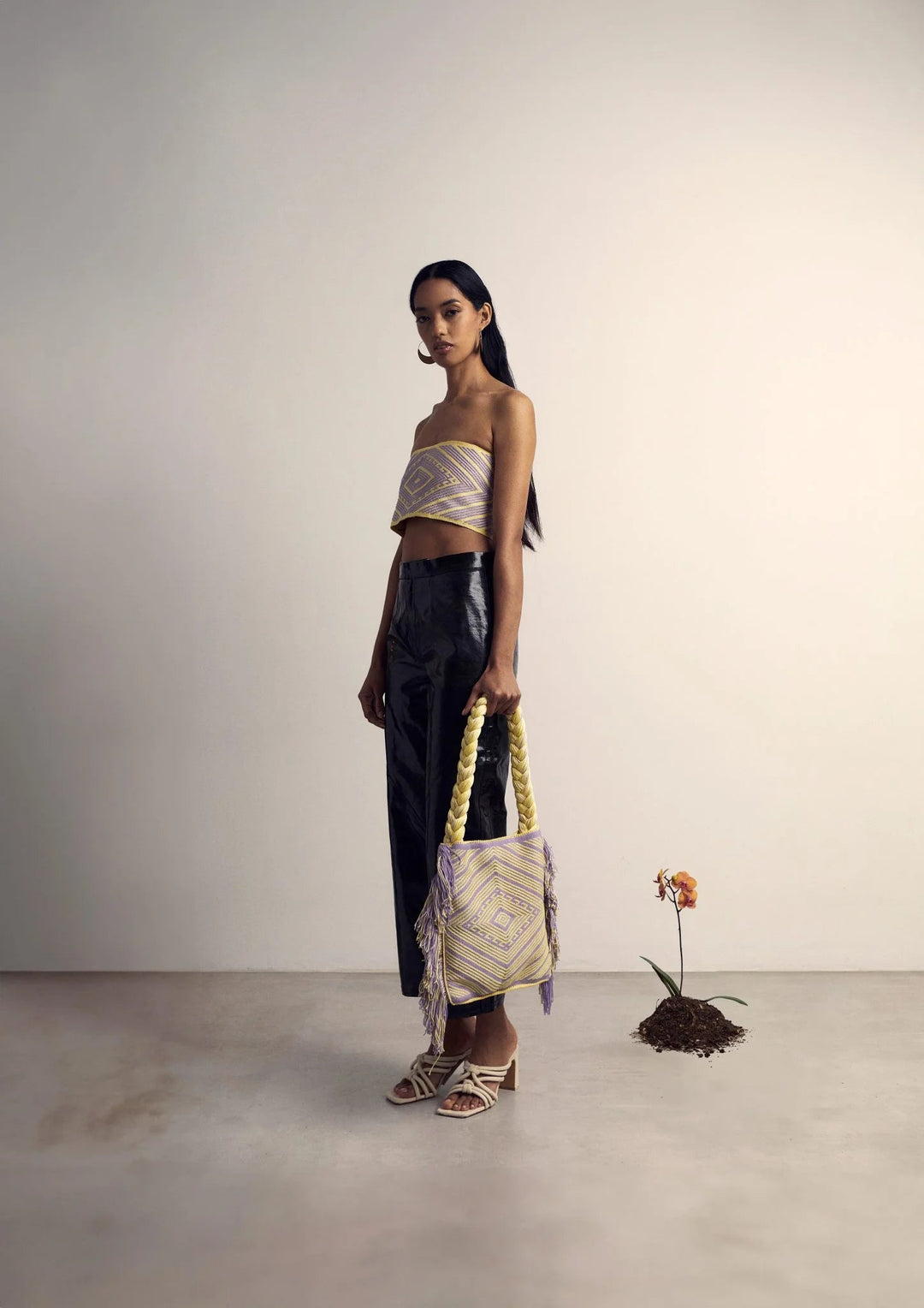 Hortencia - Yellow & Lavender by The Sake Project at White Label Project