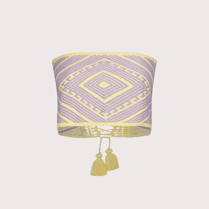 Hortencia - Yellow & Lavender by The Sake Project at White Label Project