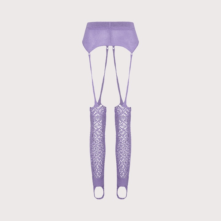 Kisca Lingerie socks - Lilac by The Sake Project at White Label Project