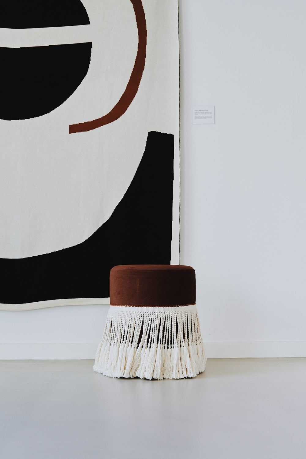 Magkabe Ottoman - Brown by The Urbanative at White Label Project