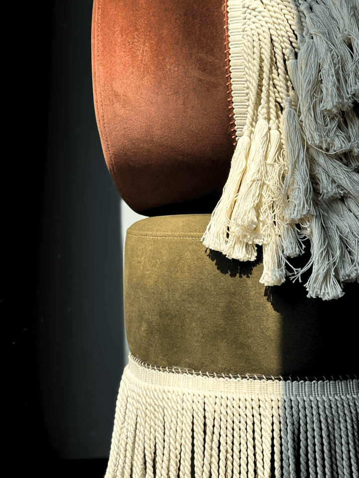 Magkabe Ottoman - Brown by The Urbanative at White Label Project