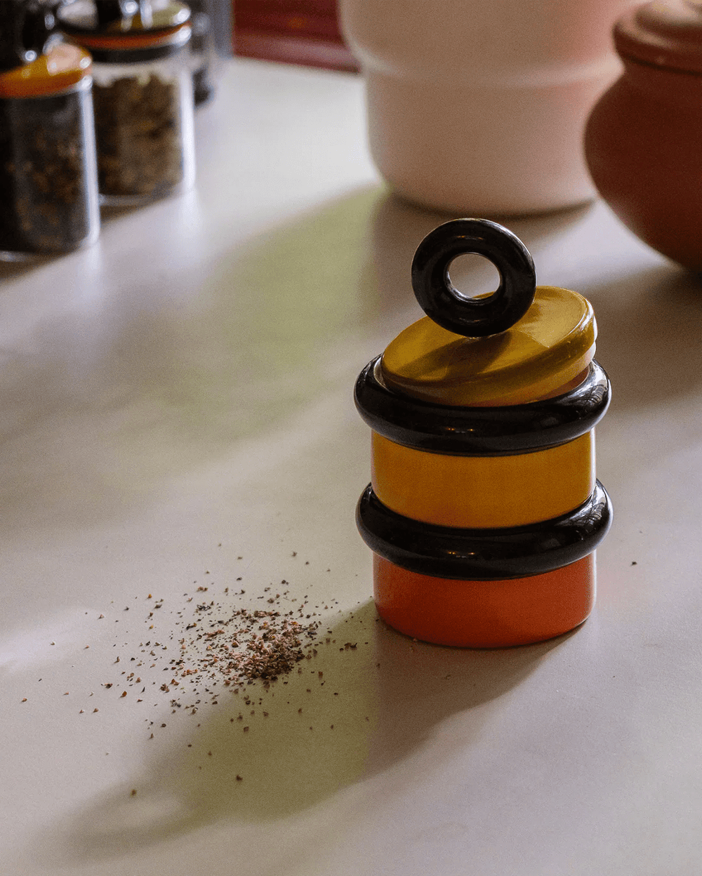 Tipu Double Pinch Pot by Tiipoi at White Label Project