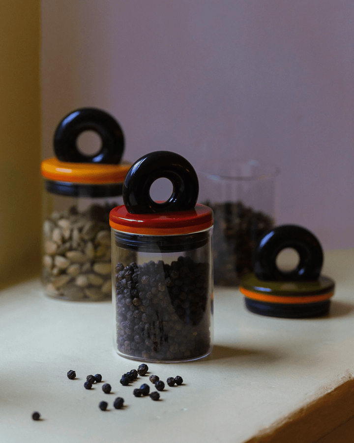 Tipu Spice Jar - Red by Tiipoi at White Label Project