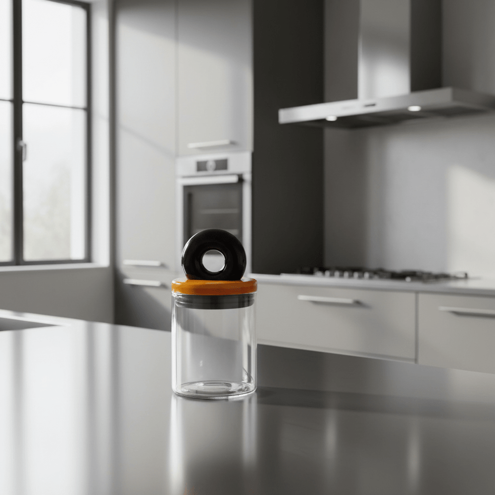 Tipu Spice Jar - Yellow by Tiipoi at White Label Project