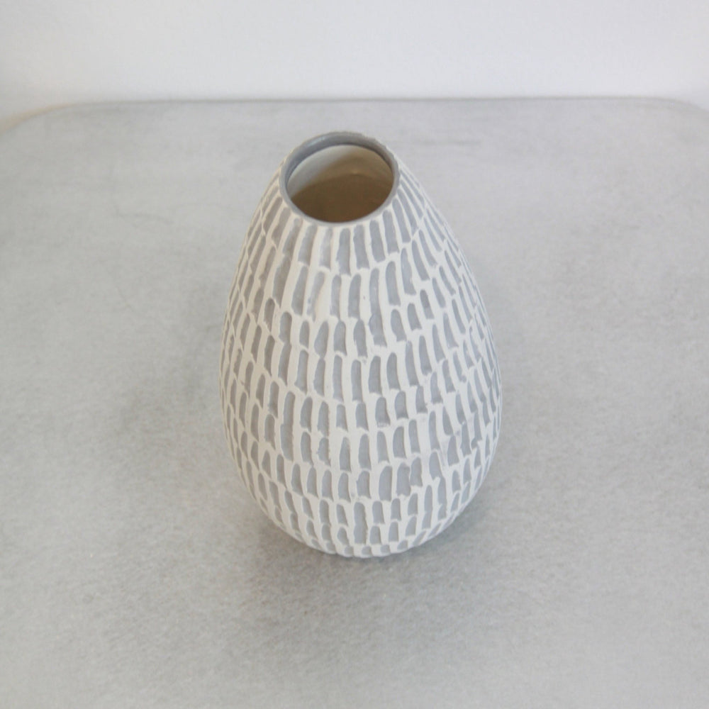 Lund Vase - Grey by Topis Ceramica at White Label Project