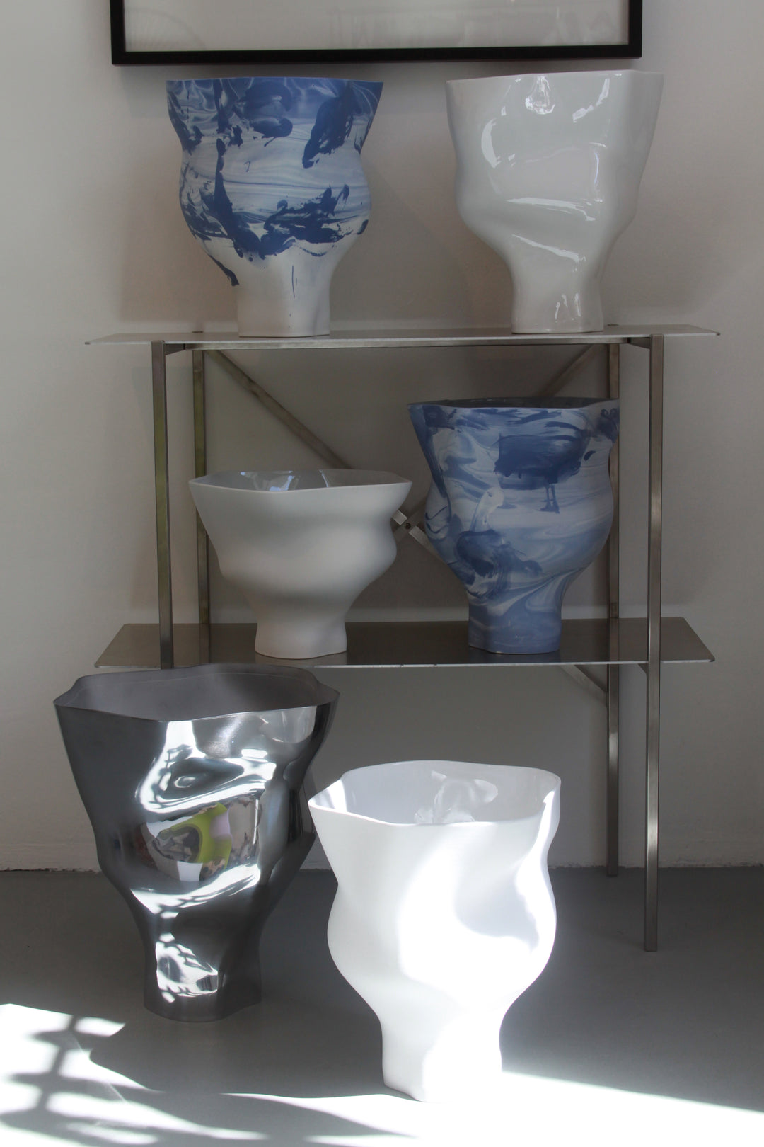 Memories of a Glacier Vase N°2 - Matt White