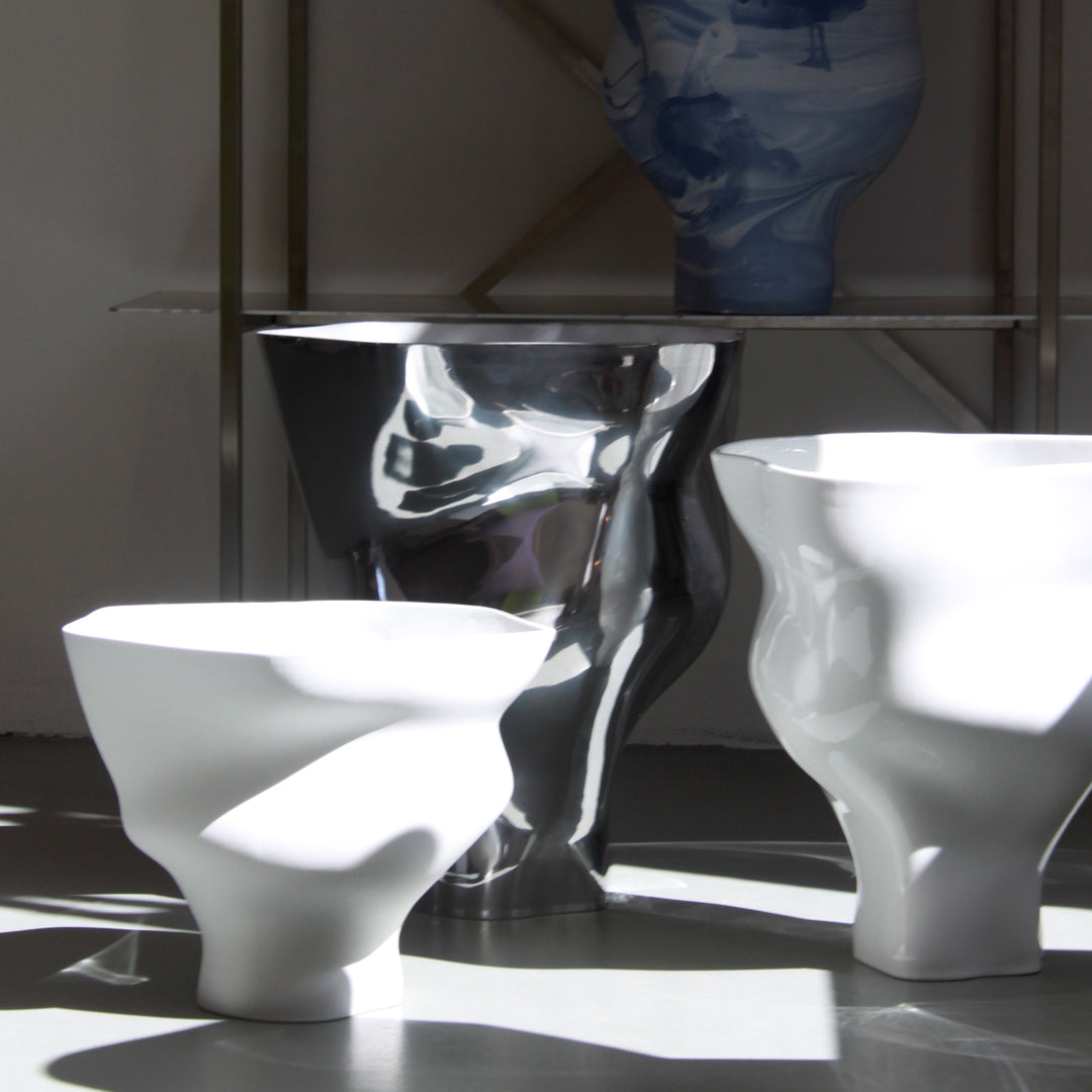 Memories of a Glacier Vase N°2 - Matt White