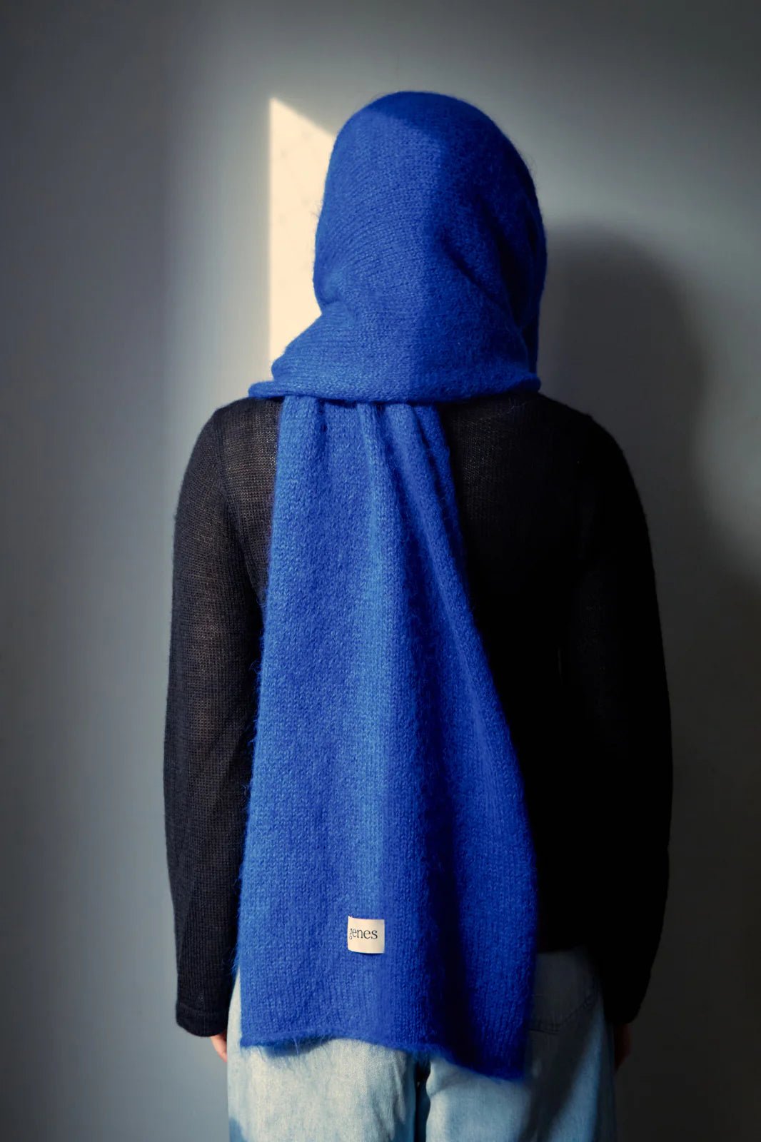 Agnes Scarf - Blue by White Label Project at White Label Project