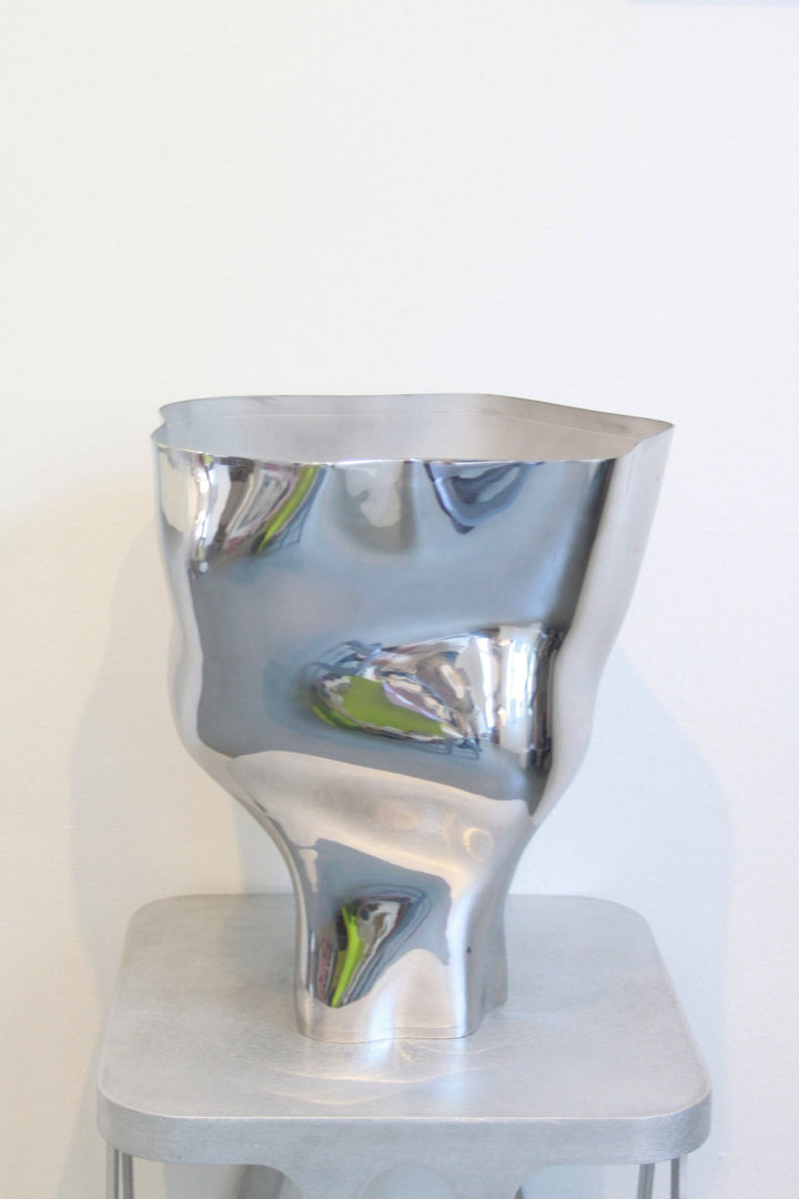 Echoes of Ice Vase N°4 by Yael Anders at White Label Project