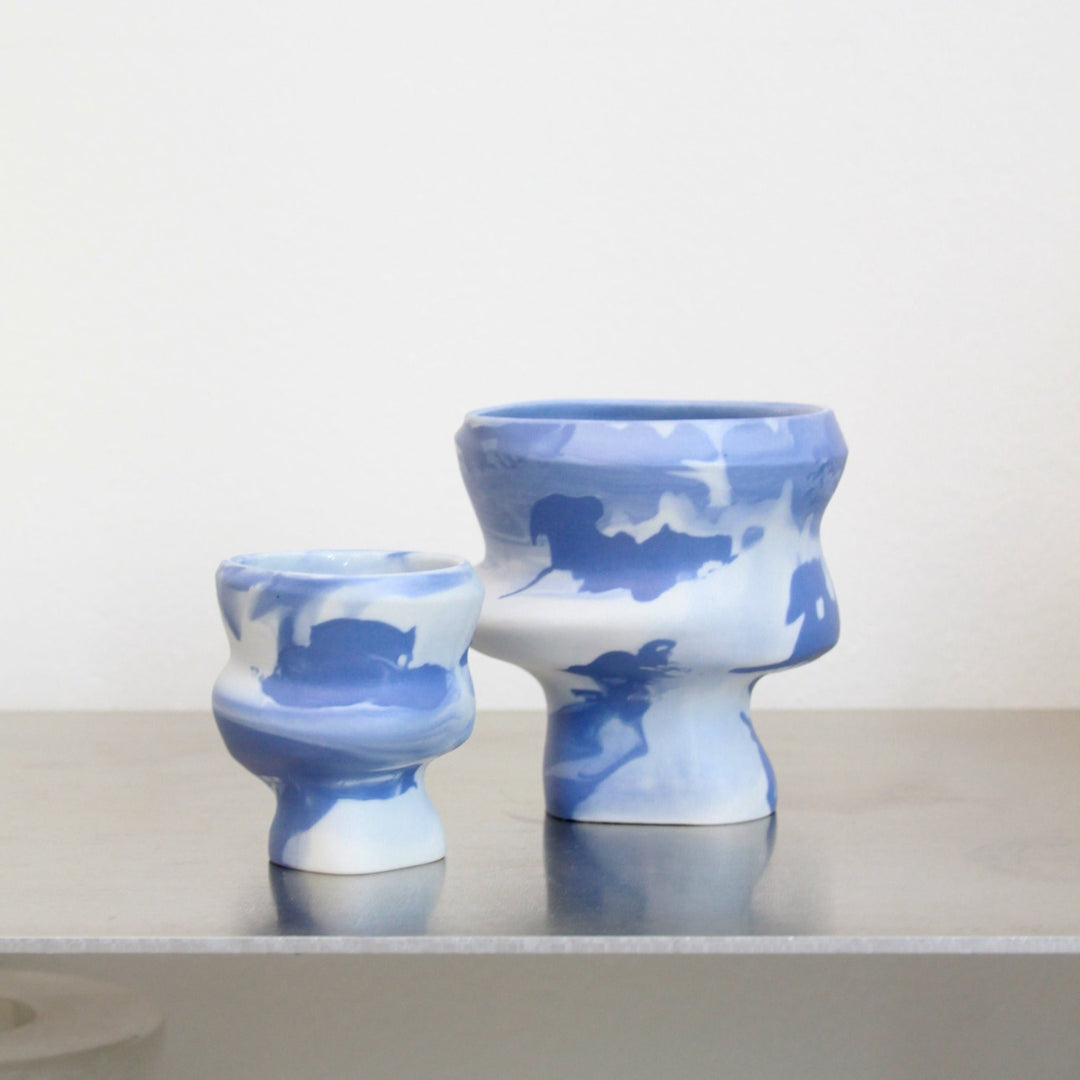Memories of a Glacier Cup - Blue by Yael Anders at White Label Project