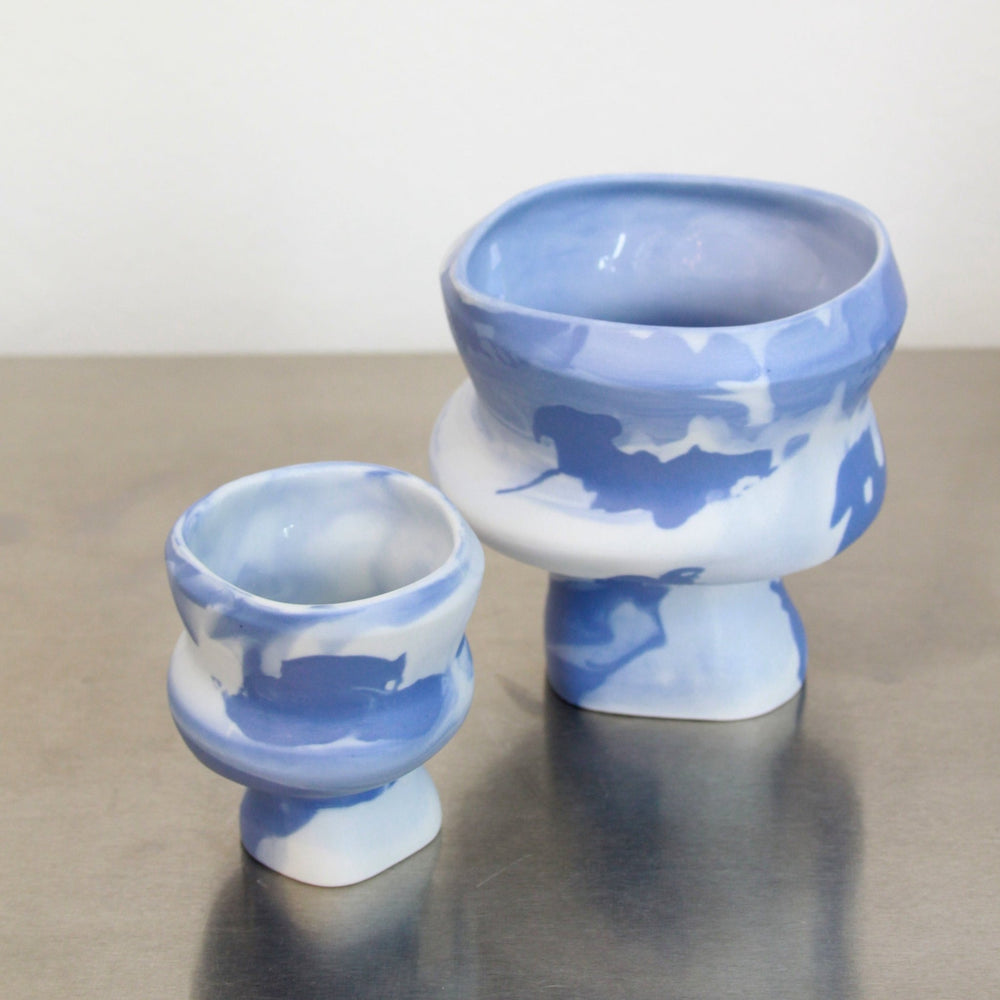 Memories of a Glacier Cup - Blue by Yael Anders at White Label Project