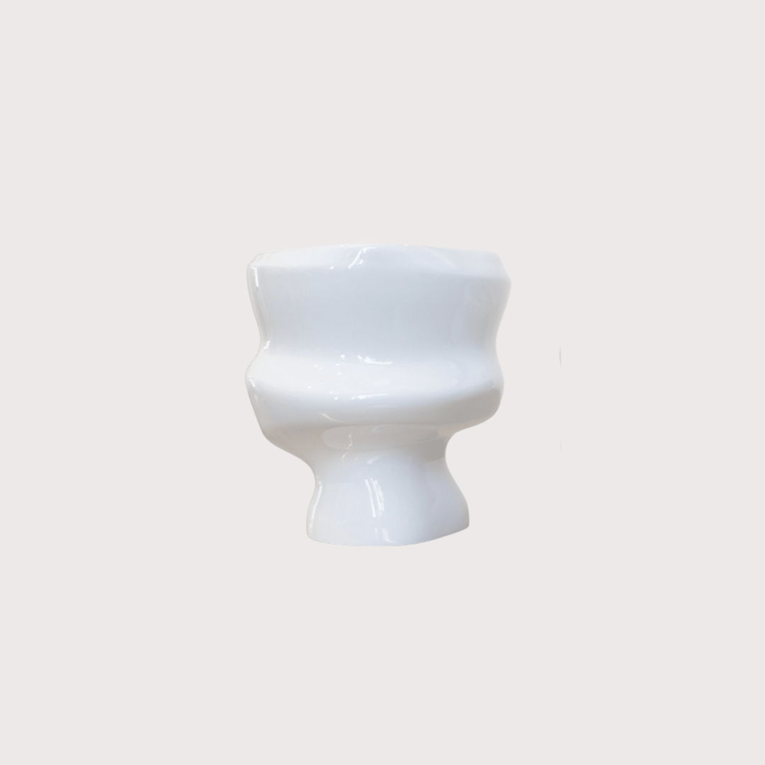 Memories of a Glacier Cup - White Glazed by Yael Anders at White Label Project