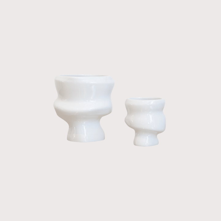 Memories of a Glacier Cup - White Glazed by Yael Anders at White Label Project