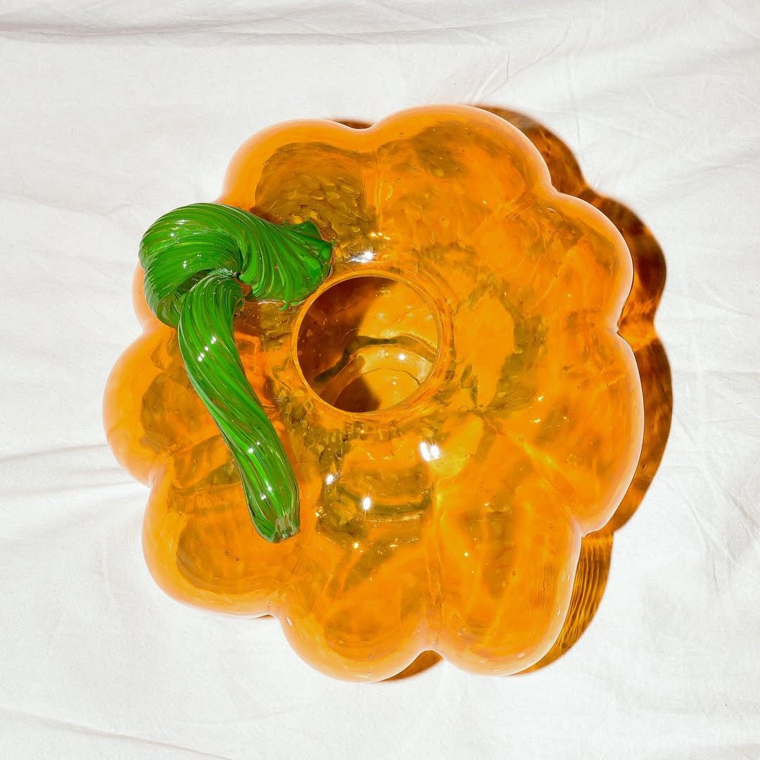 Pumpkin Vase - Orange by Yakush at White Label Project