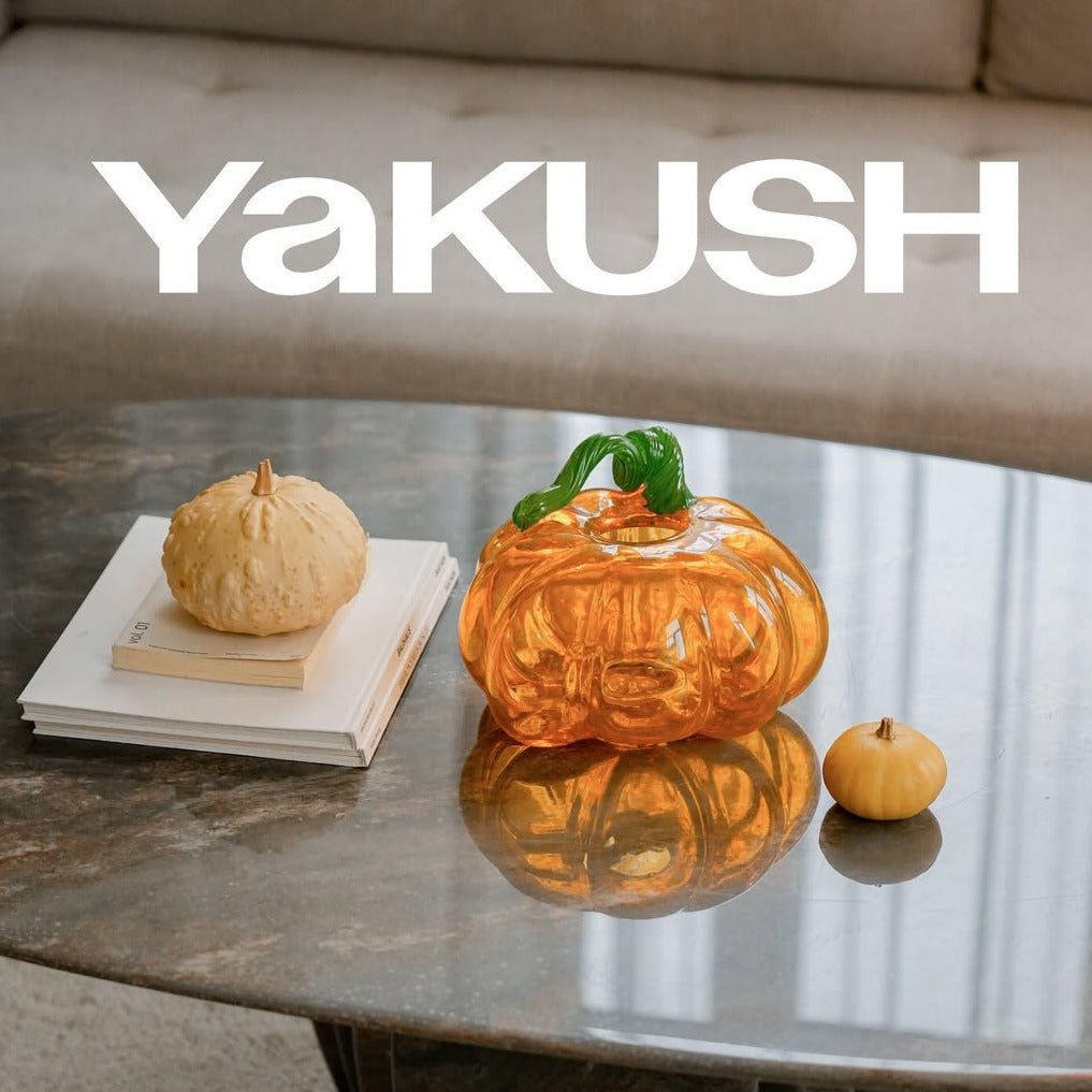 Pumpkin Vase - Orange by Yakush at White Label Project