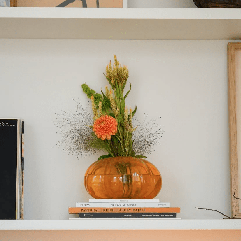 Pumpkin Vase - Orange by Yakush at White Label Project
