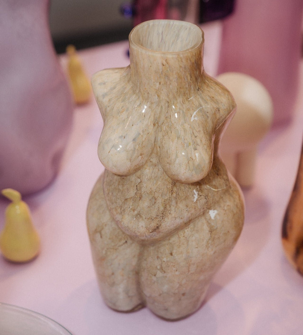 Venus Vase - White/Small by Yakush at White Label Project