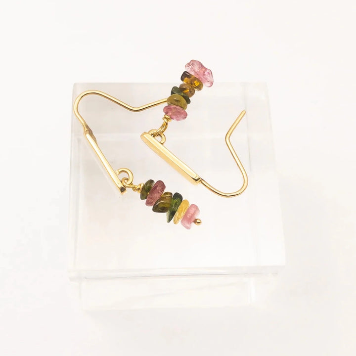 Tourmaline Earrings by Lorne at White Label Project
